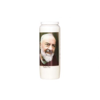 Brandless 9-dagen Brander Wit  Padre Pio 6.8x18cm