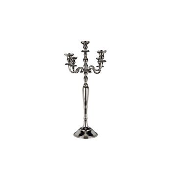 Cosy @ Home Candle Stand 5c - H80cm Black Nickle