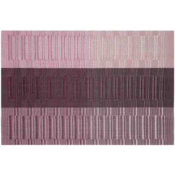 Cosy & Trendy Place Mat Pvc Woven Pink-violet 45x30cm