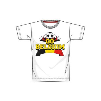 Ek 2021 Belgium S12 T-shirt White Youth