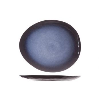 Cosy & Trendy Sapphire Teller Flach Oval 27.5x23cm