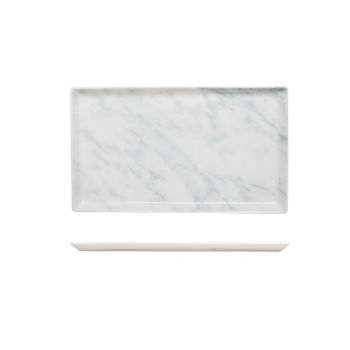 Cosy & Trendy Marble Look Rectangular Plate 30.5x18cm