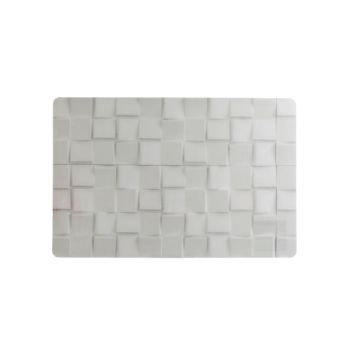 Cosy & Trendy Table Mat Stone Look White 43.5x28.5cm