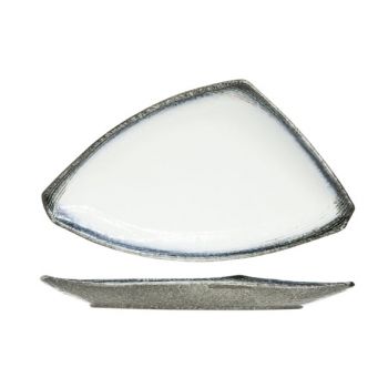 Cosy & Trendy Sea Pearl Plate Triangle 40x23xh3cm