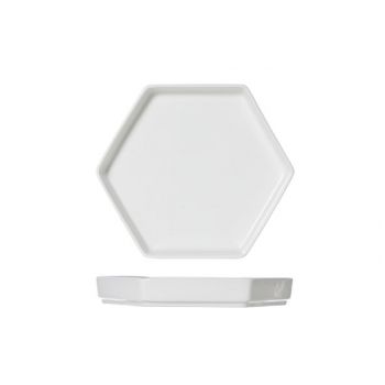 Cosy & Trendy For Professionals Hive Large Plate Hexagonal 20.5x18x3cm