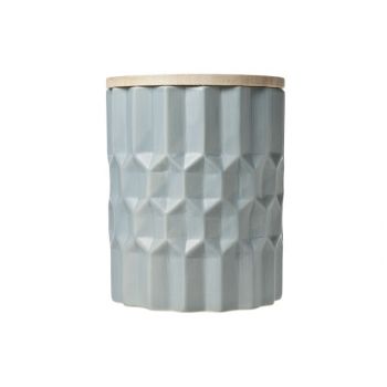 Cosy @ Home Storage Jar Modern Grau Keramik