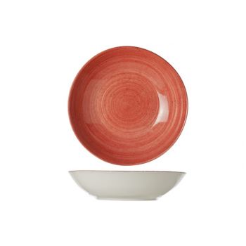 Cosy & Trendy For Professionals Twister Red Deep Plate D21cm