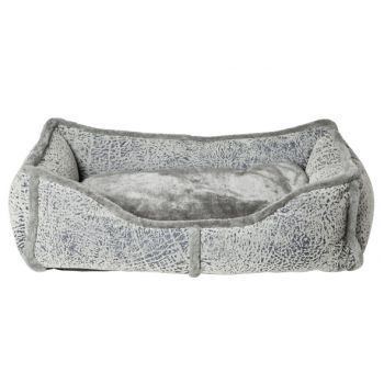 Cosy & Trendy Rectangle Bolster Bed Grey 60x40xh20cm
