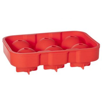 Cosy & Trendy Red In Ball Tray In Six 18x12.6x4.8cm
