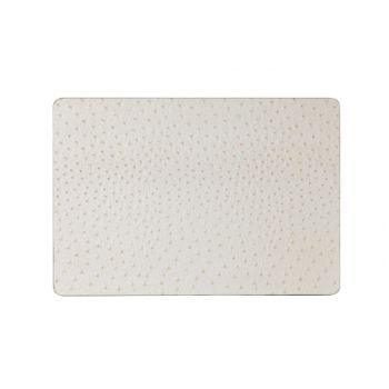 Cosy & Trendy Placemat Leather Look Ivory