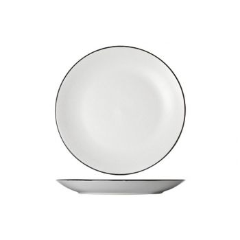 Cosy & Trendy Speckle White Dinner Plate D27cm