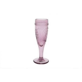 Cosy @ Home Victoria Pink Weinglas 12cl D7,5xh20cm