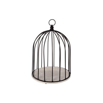 Cosy @ Home Bird Cage Metal Marble 25x25x33cm