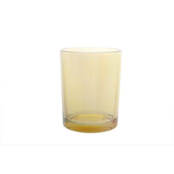 Cosy @ Home Candle H. Gold Glas 10xh13cm
