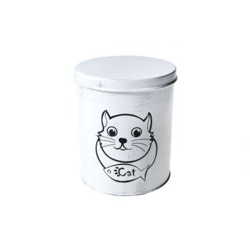 Cosy & Trendy Canister For Catfood  D15.5xh18cm