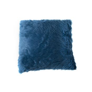Cosy @ Home Kissen Blau Quadratisch Wolle 45x45xh0 W
