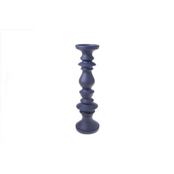 Cosy @ Home Leuchter Dunkel Blau Keramik 13x43cm