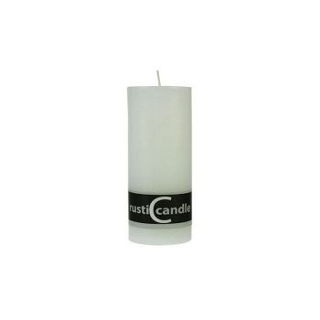 Cosy & Trendy Cylindercandle Rustic 70/190 White