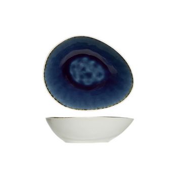 Cosy & Trendy Spirit Blue Oval Bowl 17x20.5xh5.5cm