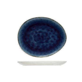Cosy & Trendy Spirit Blue Dinner Plate Oval 19.5x16.5