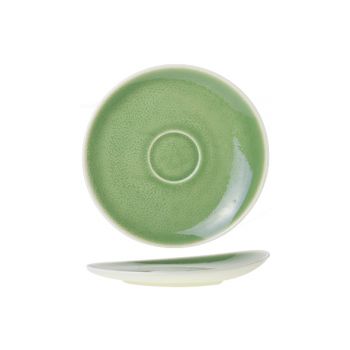 Cosy & Trendy For Professionals Chrome Green Saucer D16cm