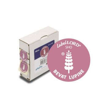 Labellord Allergenes Lupin 25mm Set500 Labels