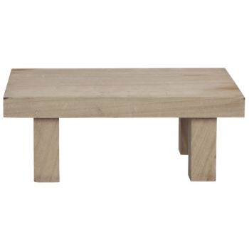 Cosy @ Home Tisch Natural 40x26xh15cm Rechteck Holz