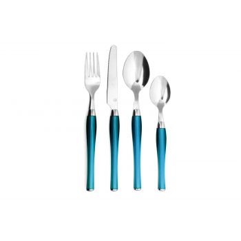 Amefa Retail Purity Blue Cutlery Set 24-dlg Edelstahl