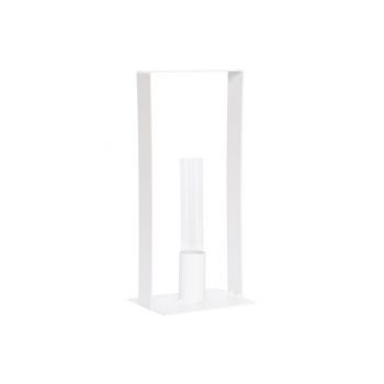 Cosy @ Home Stander 1x Glass Tube D2.5-h15cm Weiss 1