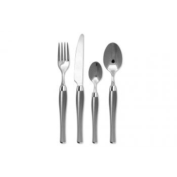 Amefa Retail Purity Grey Cutlery Set 24 Edelstahl