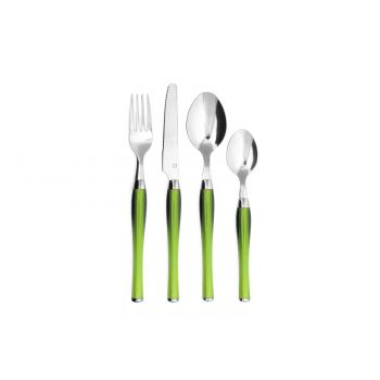 Amefa Retail Purity Green Cutlery Set 24