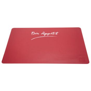 Cosy & Trendy Placemat Red Transparent 43.5x28.5cm