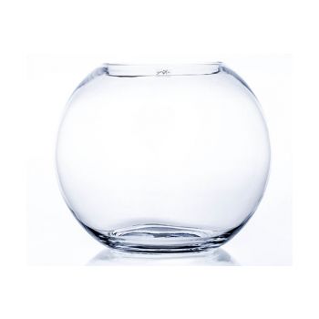 Sandra Rich Vase Transparent D40xh34cm Rund Glas
