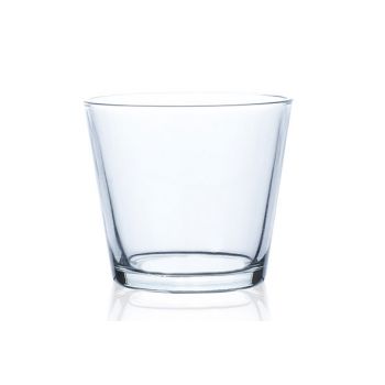 Sandra Rich Teelichtglas Transparent D9xh8cm Konisch