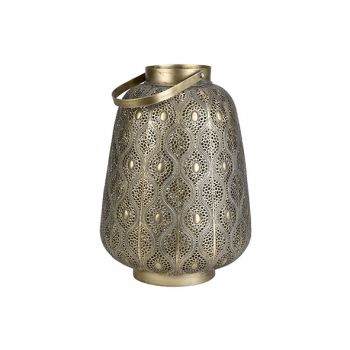 Cosy @ Home Laterne Maroc Gold 28x28xh25cm Metall