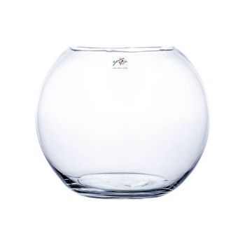 Sandra Rich Vase Transparent D30xh24,5cm Rund Glas