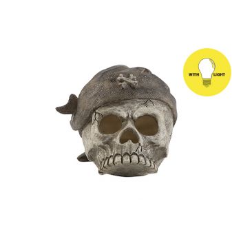 Cosy @ Home Pirat Led Excl2xaabatt Bandana Skull Gra