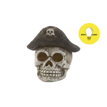 Cosy @ Home Pirat Led Excl3xaabatt Hat Skull Grau 15