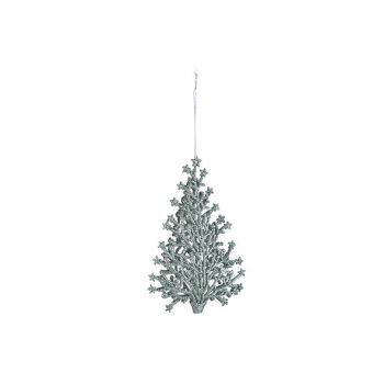 Cosy @ Home Aufhanger Weihnachtsbaum Glitter Mint 15