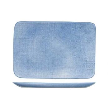 Cosy & Trendy Sajet Blue Teller Flach 29,8x20,3cm