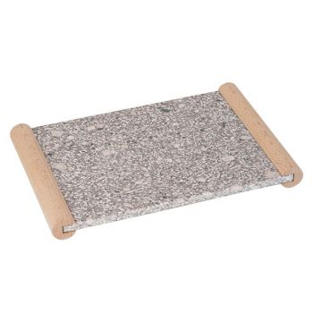 Cosy & Trendy Medical Stone Tray With Wooden Handles
