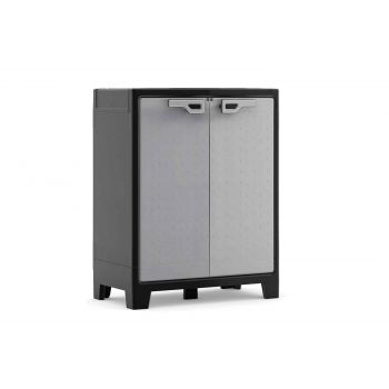 Keter Titan Low Cabinet Black-grey 80x44x100cm