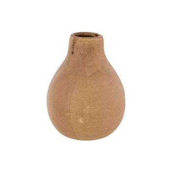 Cosy @ Home Vase Sand 12x12xh15cm Rund Steinzeug