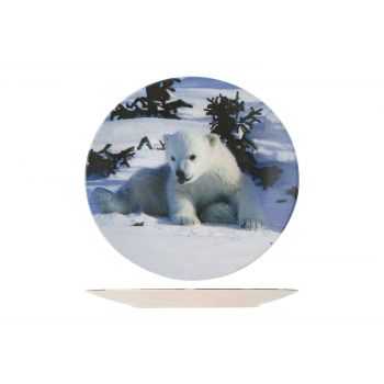 Cosy & Trendy Polar Bear Teller Flach D25,3cm