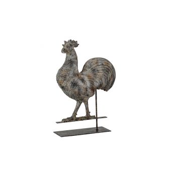 Cosy @ Home Statue Chicken Greige 21,5x7,5xh30,5cm P