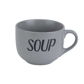 Cosy & Trendy Soup Grey Becher 'soup' D11xh8,5cm