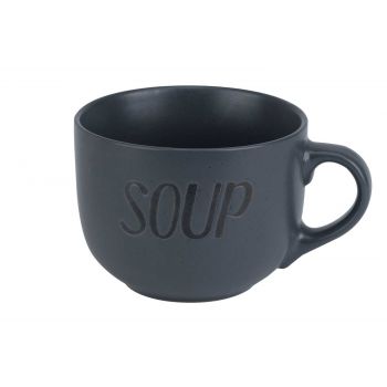 Cosy & Trendy Soup Dark Grey Becher 'soup' D11xh8,5c