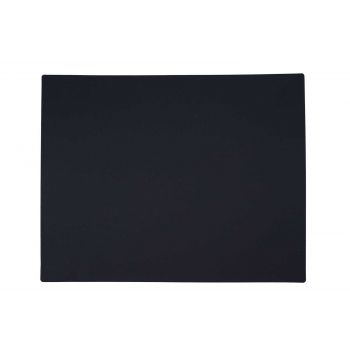 Cosy & Trendy Placemat Semi-leather Black Rectangulair