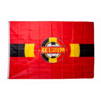 Ek 2021 Euro 21 Beglium Flag Big Logo