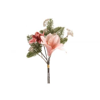 Cosy @ Home Bukett Lily Hydrangea Altes Rosa 19x11xh